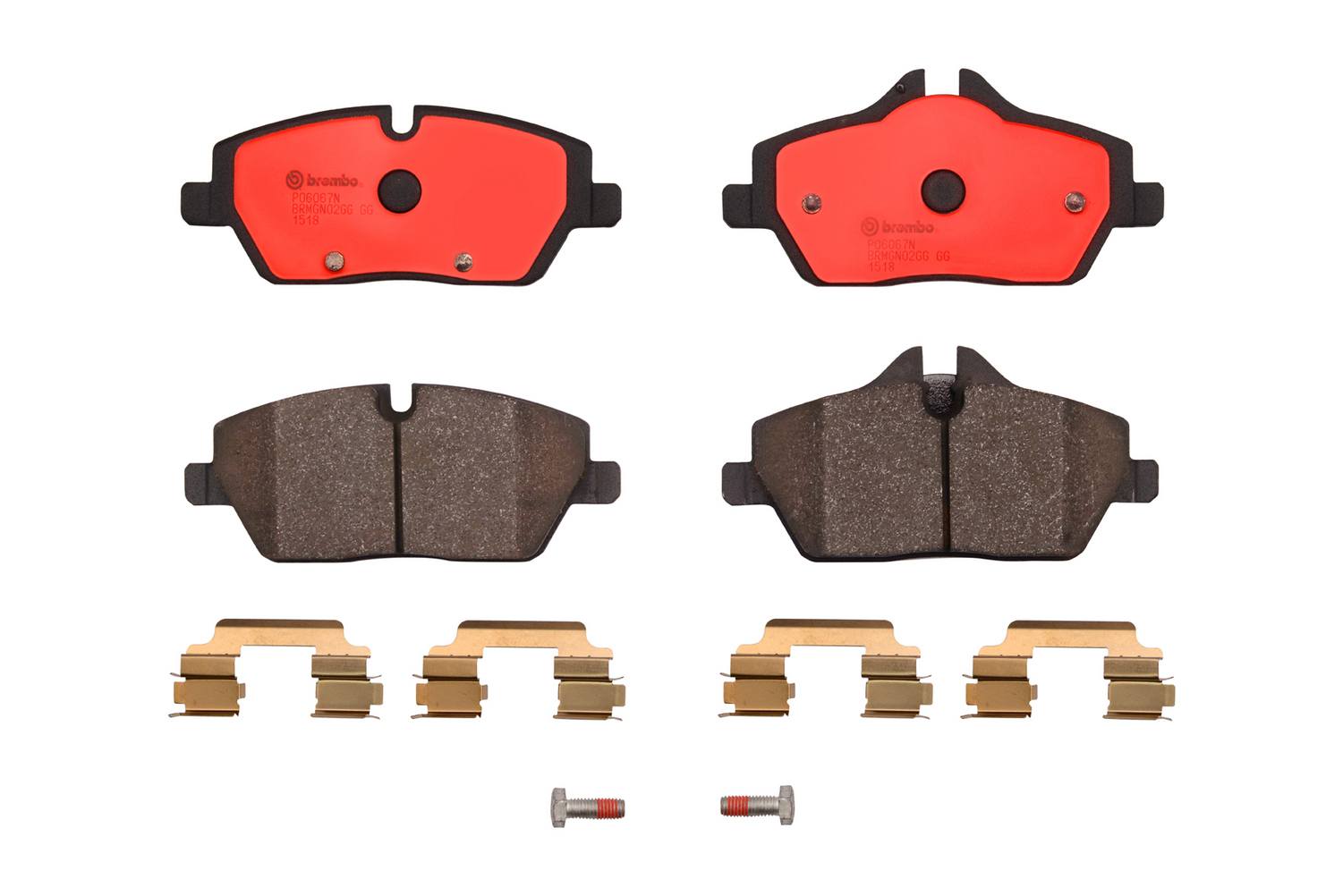 Brembo Disc Brake Pad Set - Front (Ceramic)